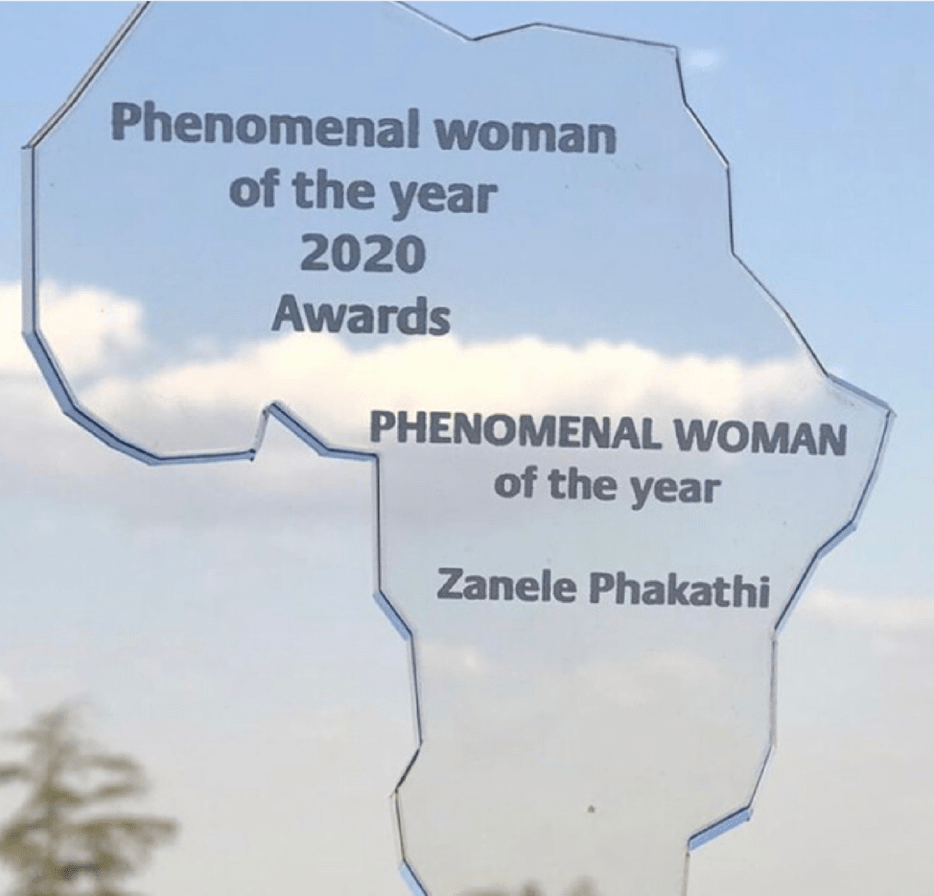 Zanele Phakathi Phenomenal Woman Of The Year