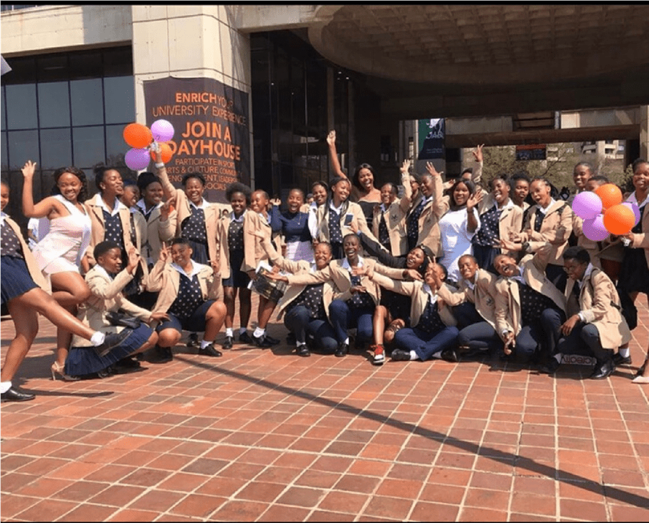 Zanele Phakathi With Learners